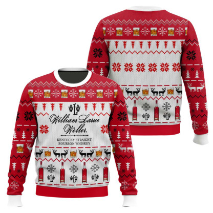 William Larue Weller Ugly Christmas Sweatshirt