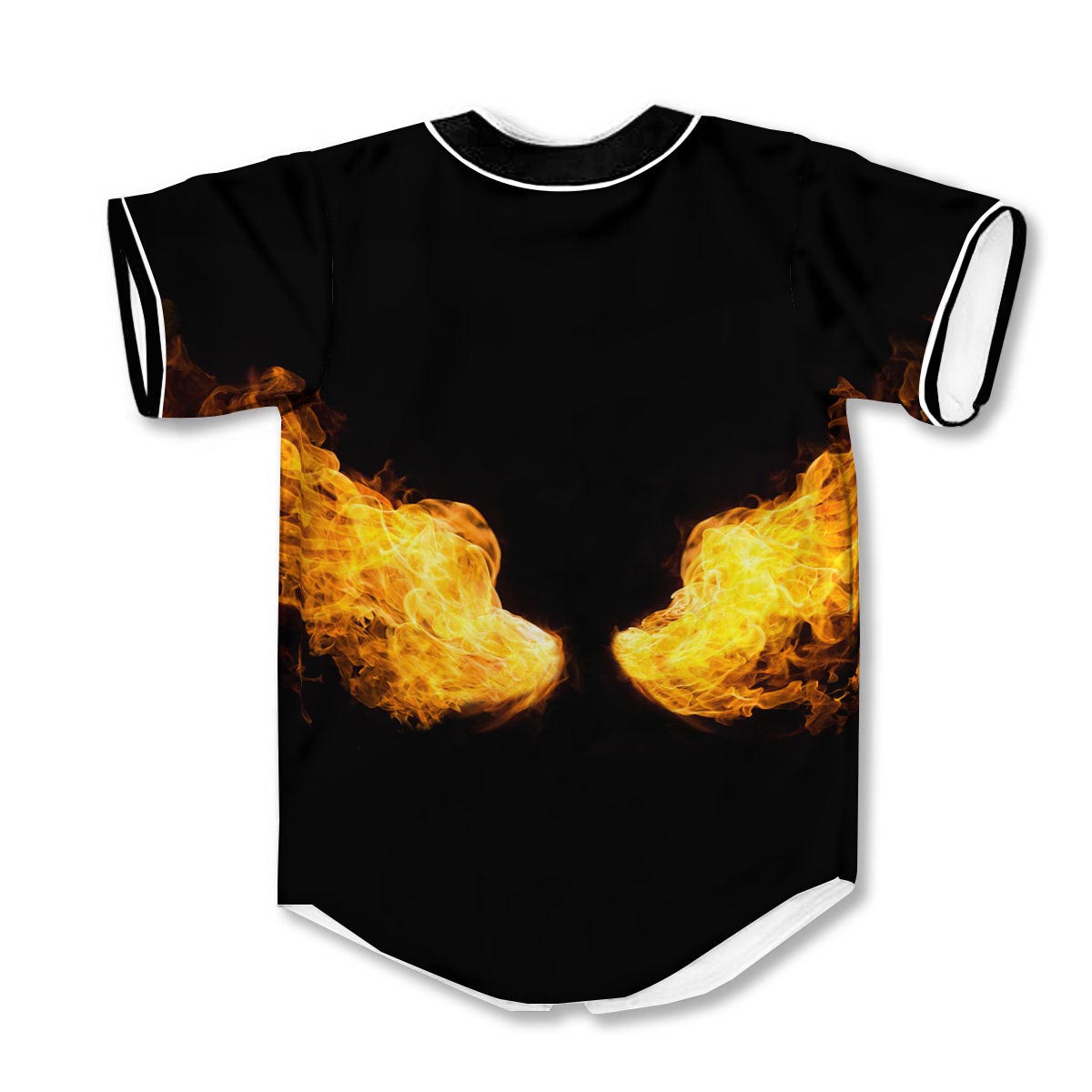 Wings Flame 3d Print Full Size Baseball Jerseys