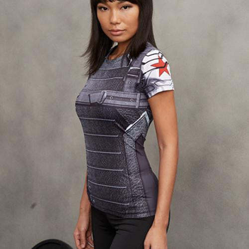 Winter Soldier Compression Shirt For Women