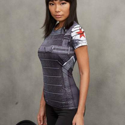 Winter Soldier Compression Shirt For Women