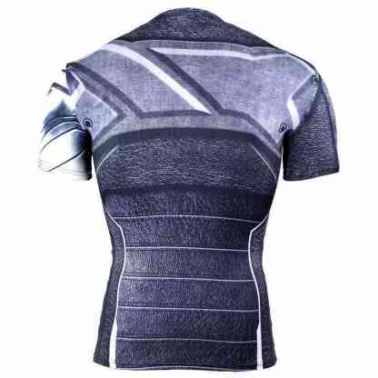 Winter Soldier Short Sleeve Compression Shirt For Men