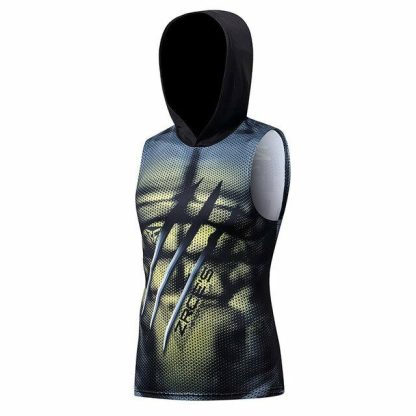 Hooded compression shirt on sale