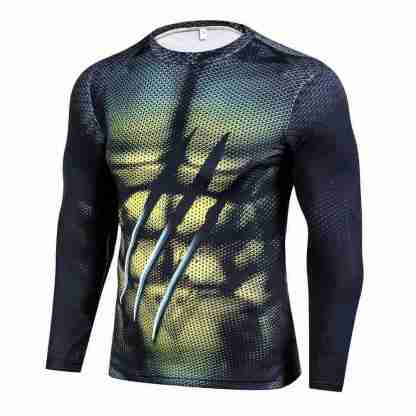Wolverine Long Sleeve Compression Shirt For Men