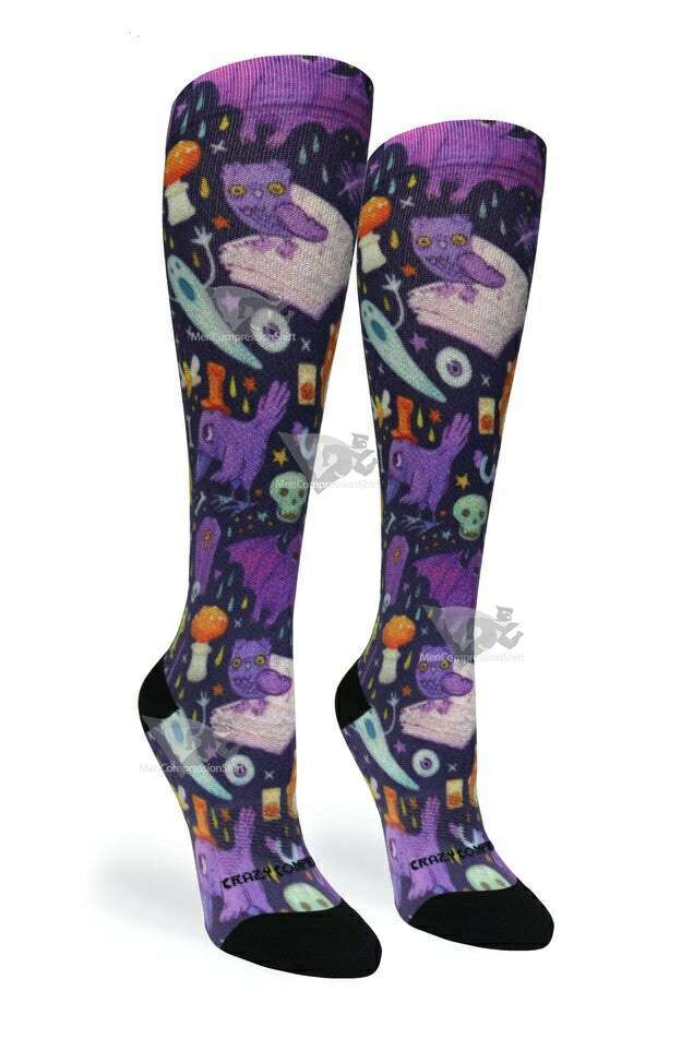 Women Compression Socks Bewitched