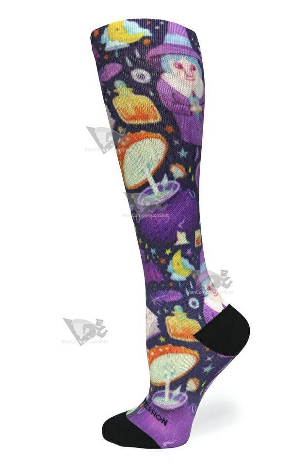 Women Compression Socks Bewitched