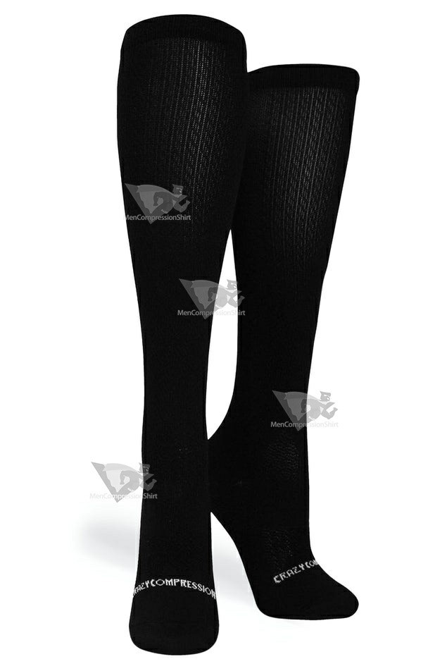 Women Compression Socks Black Basic Bundle