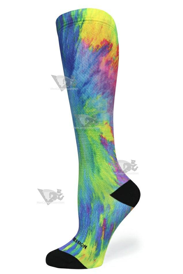 Women Compression Socks Color Burst