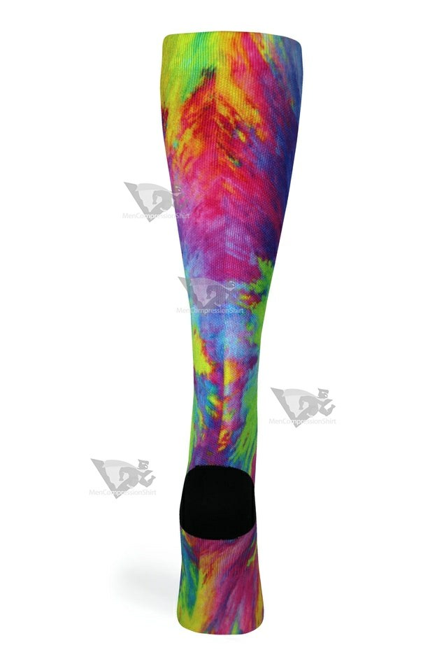 Women Compression Socks Color Burst