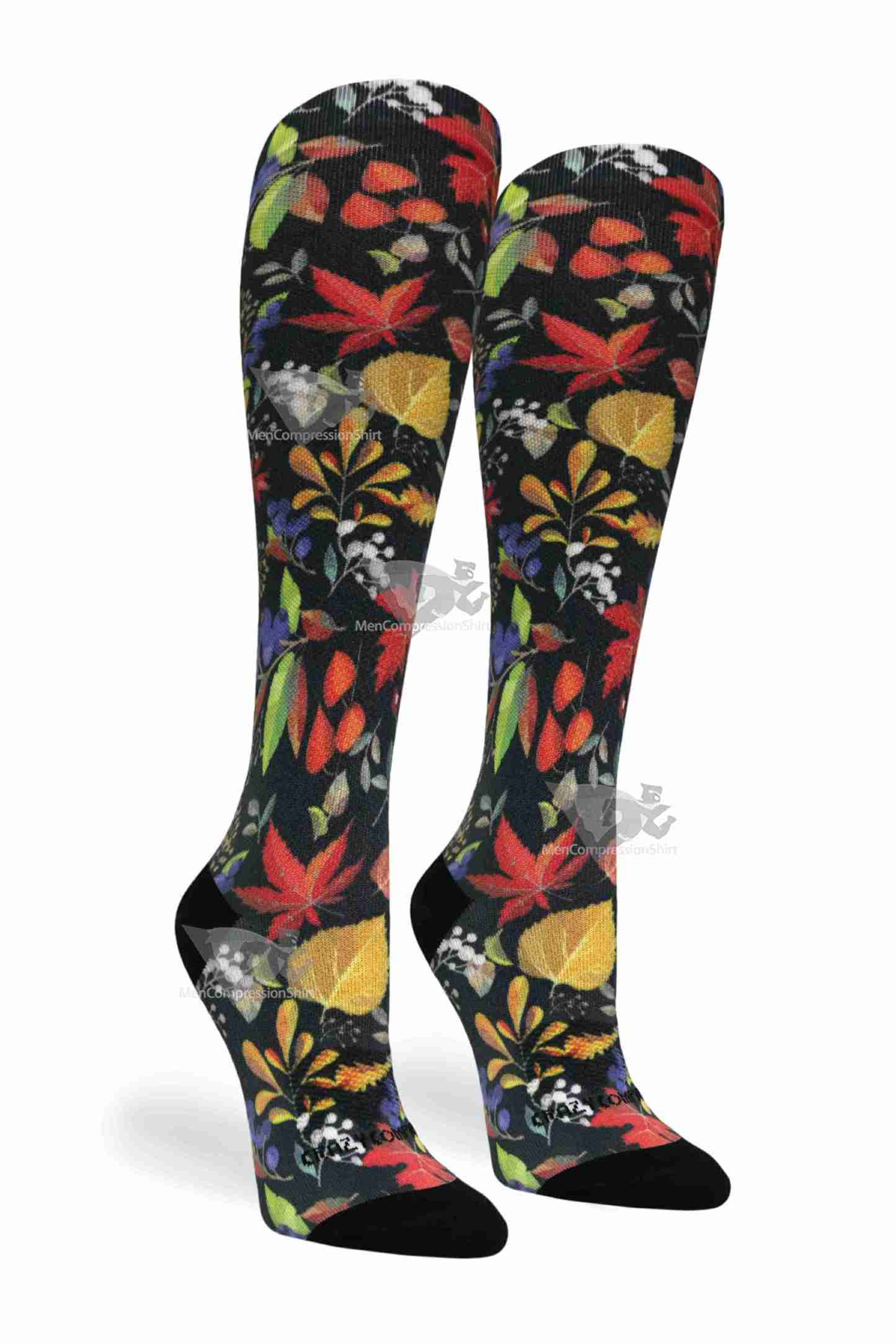 Women Compression Socks Falls Back