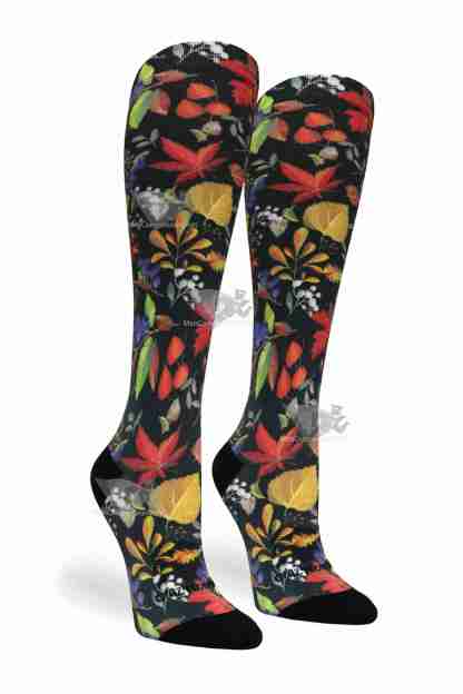 Women Compression Socks Falls Back