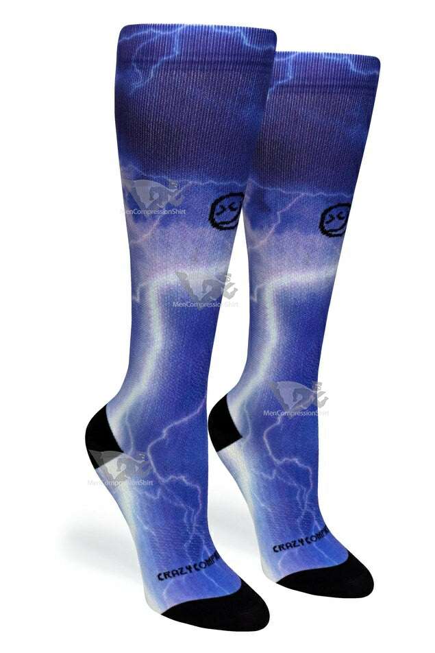 Women Compression Socks Flash Of Lightning