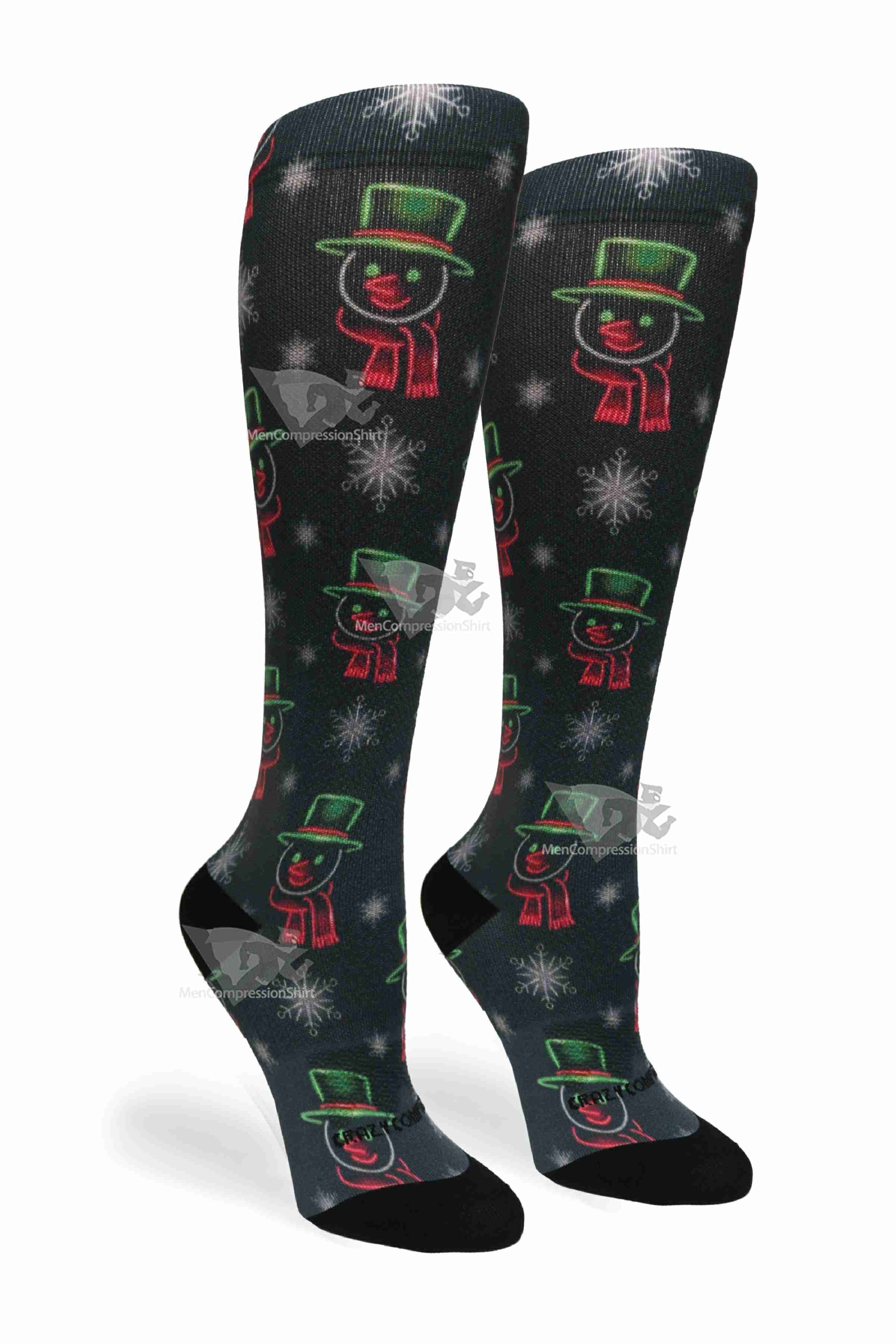 Women Compression Socks Glow Frosty