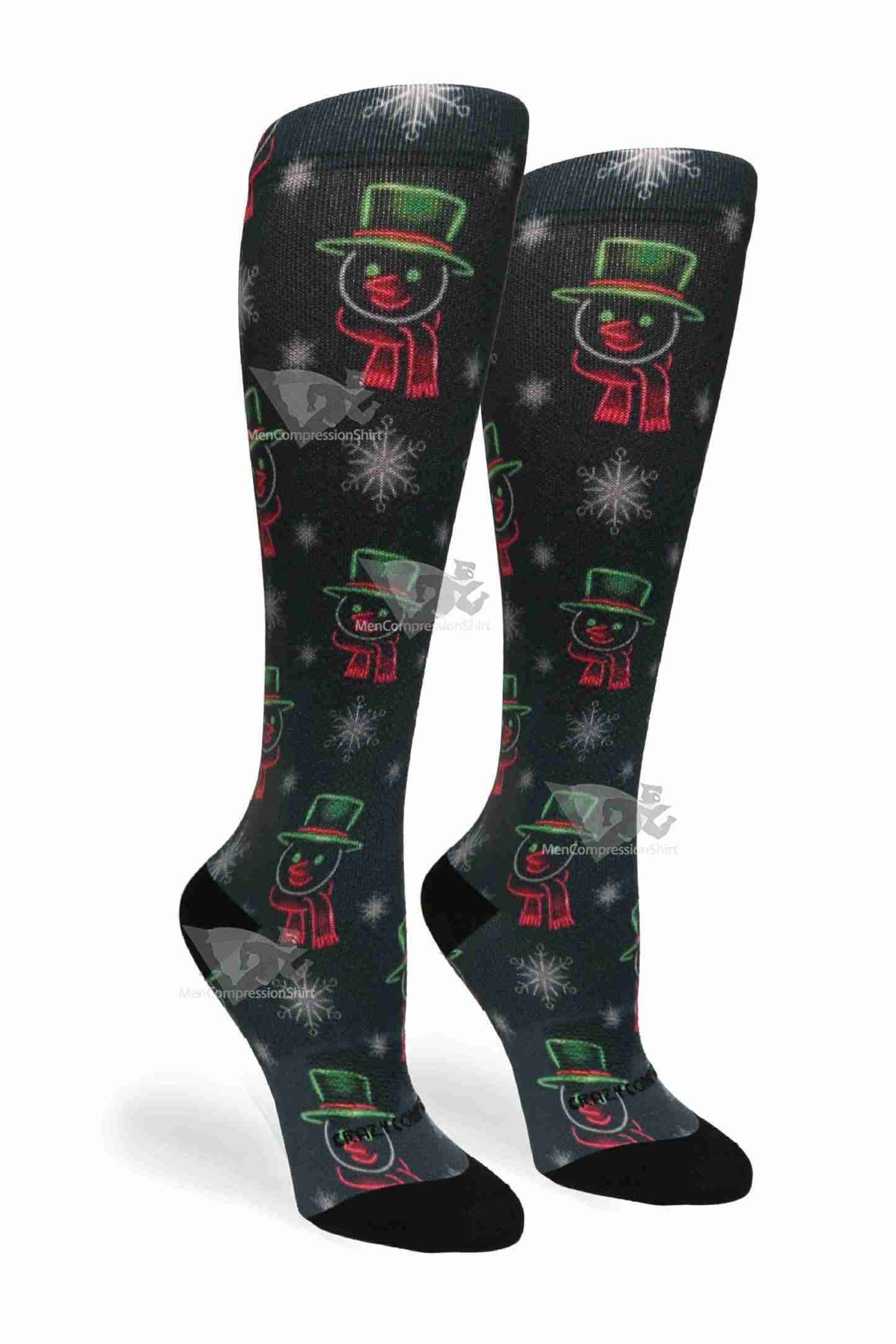Women Compression Socks Glow Frosty