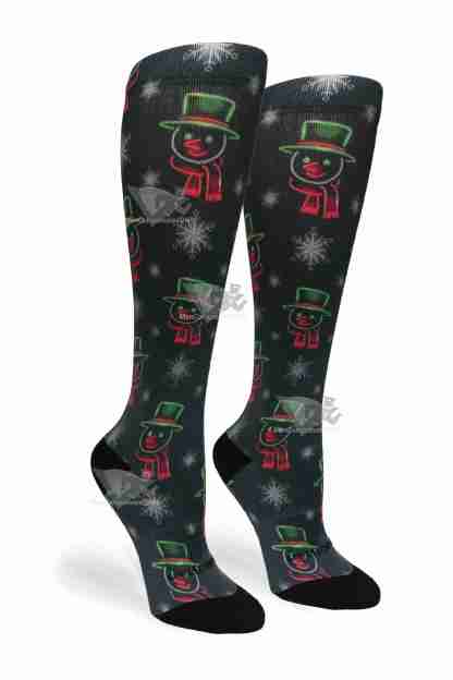 Women Compression Socks Glow Frosty