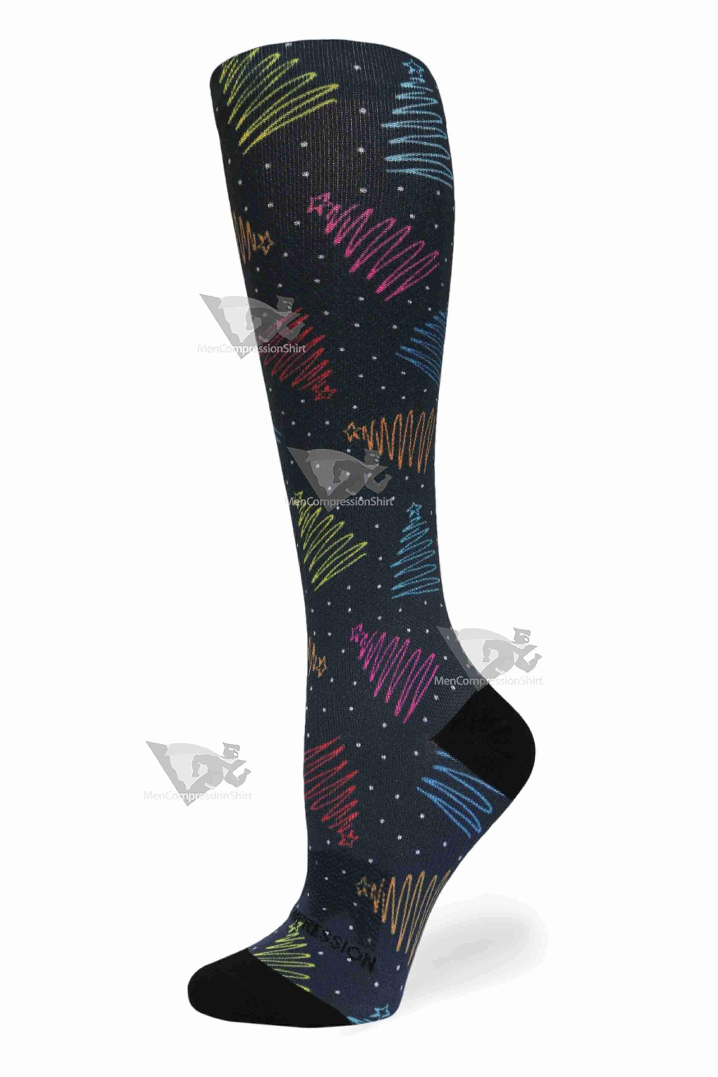 Women Compression Socks Merry Trees