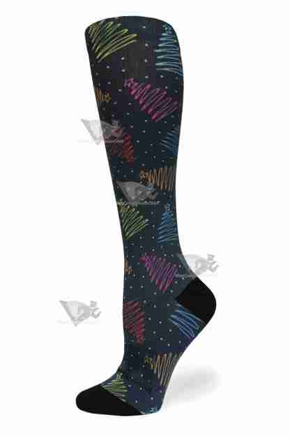 Women Compression Socks Merry Trees