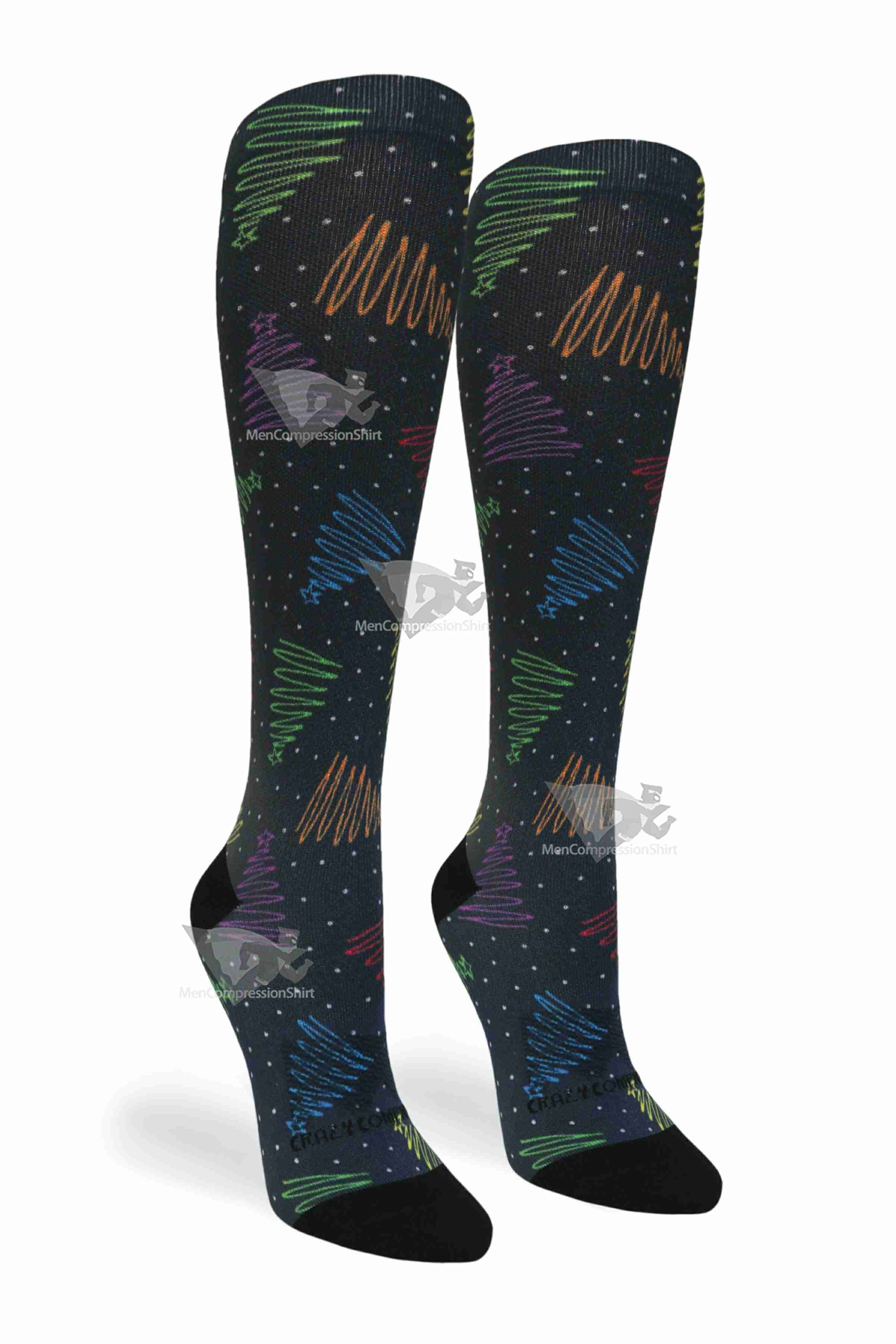 Women Compression Socks Merry Trees