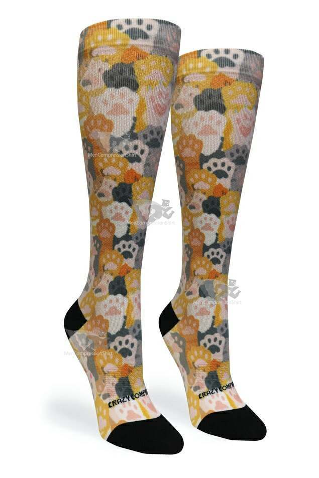 Women Compression Socks Paws For All