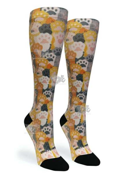 Women Compression Socks Paws For All