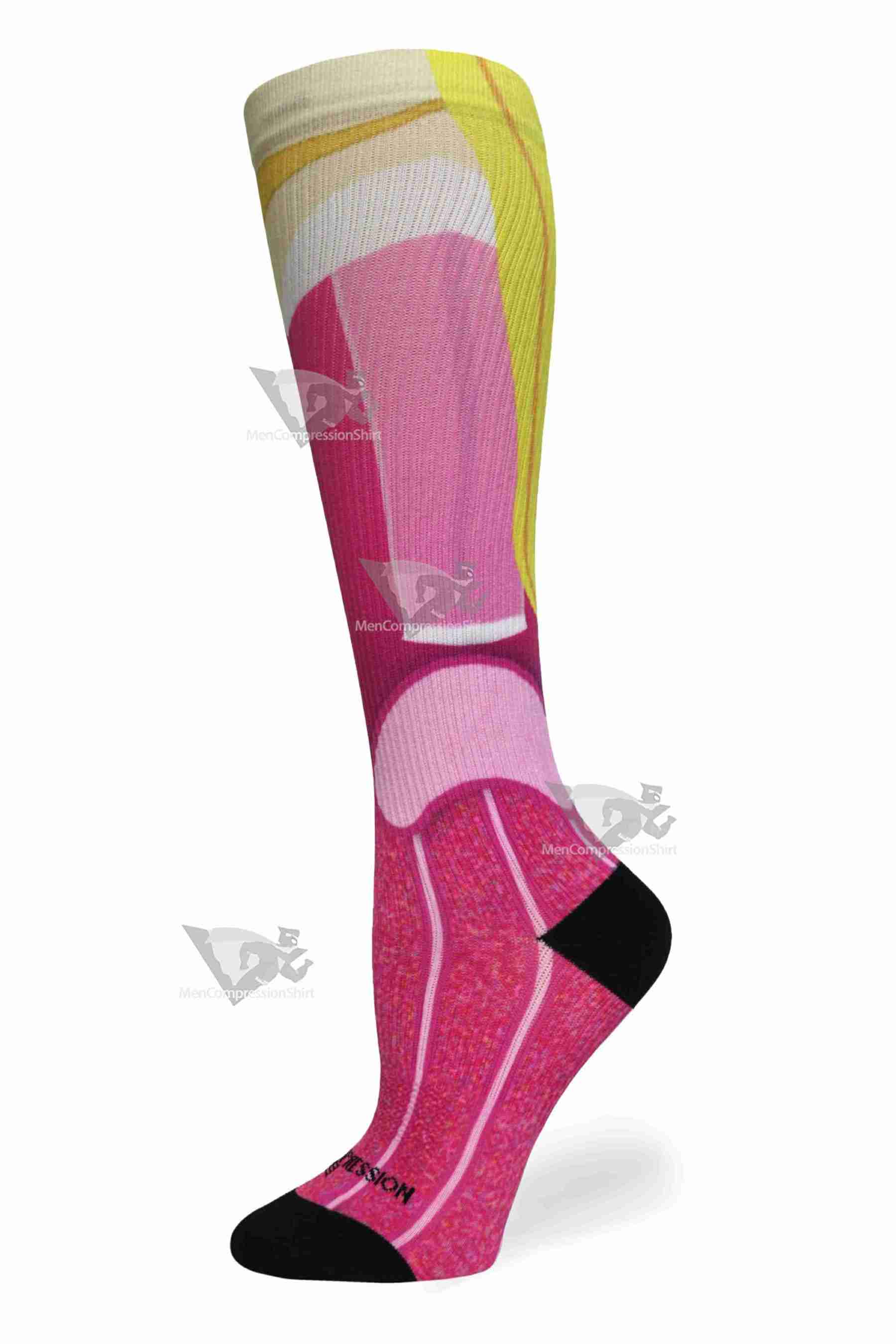 Women Compression Socks Rosey Princess