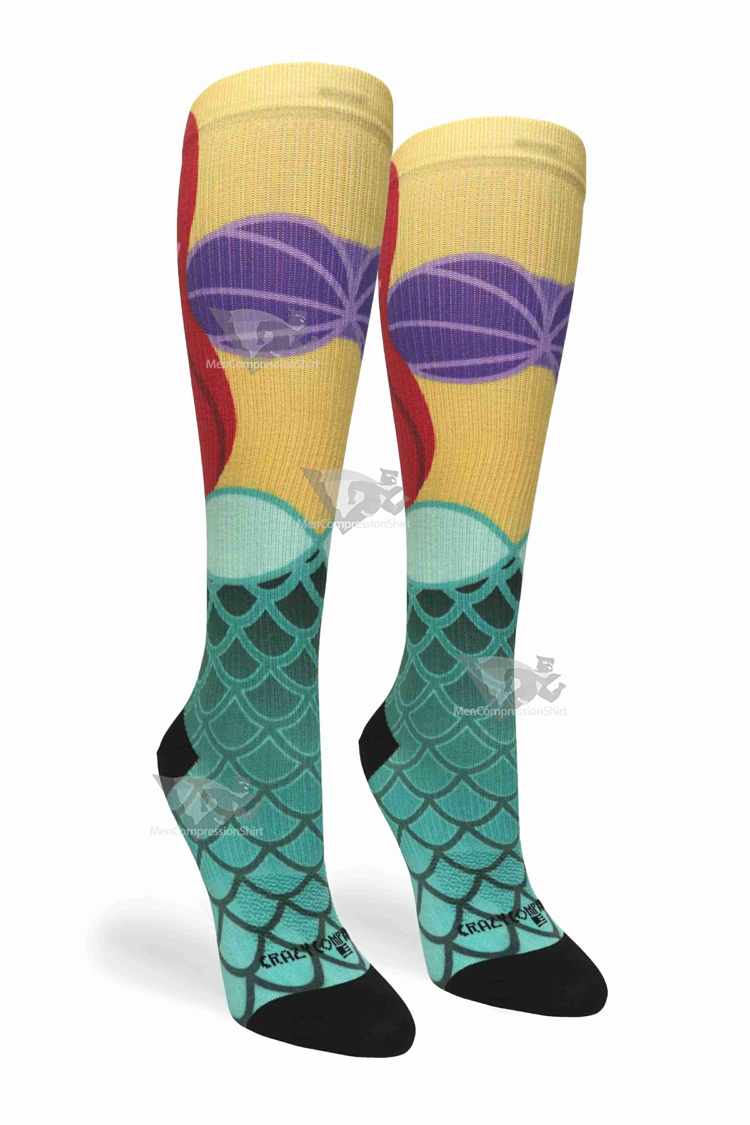 Women Compression Socks Sea Princess