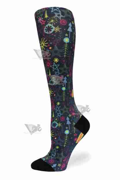 Women Compression Socks Seasonal Joy