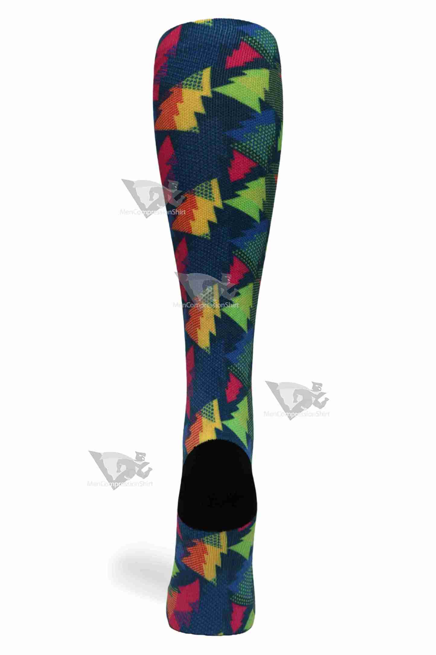 Women Compression Socks Tree Clash