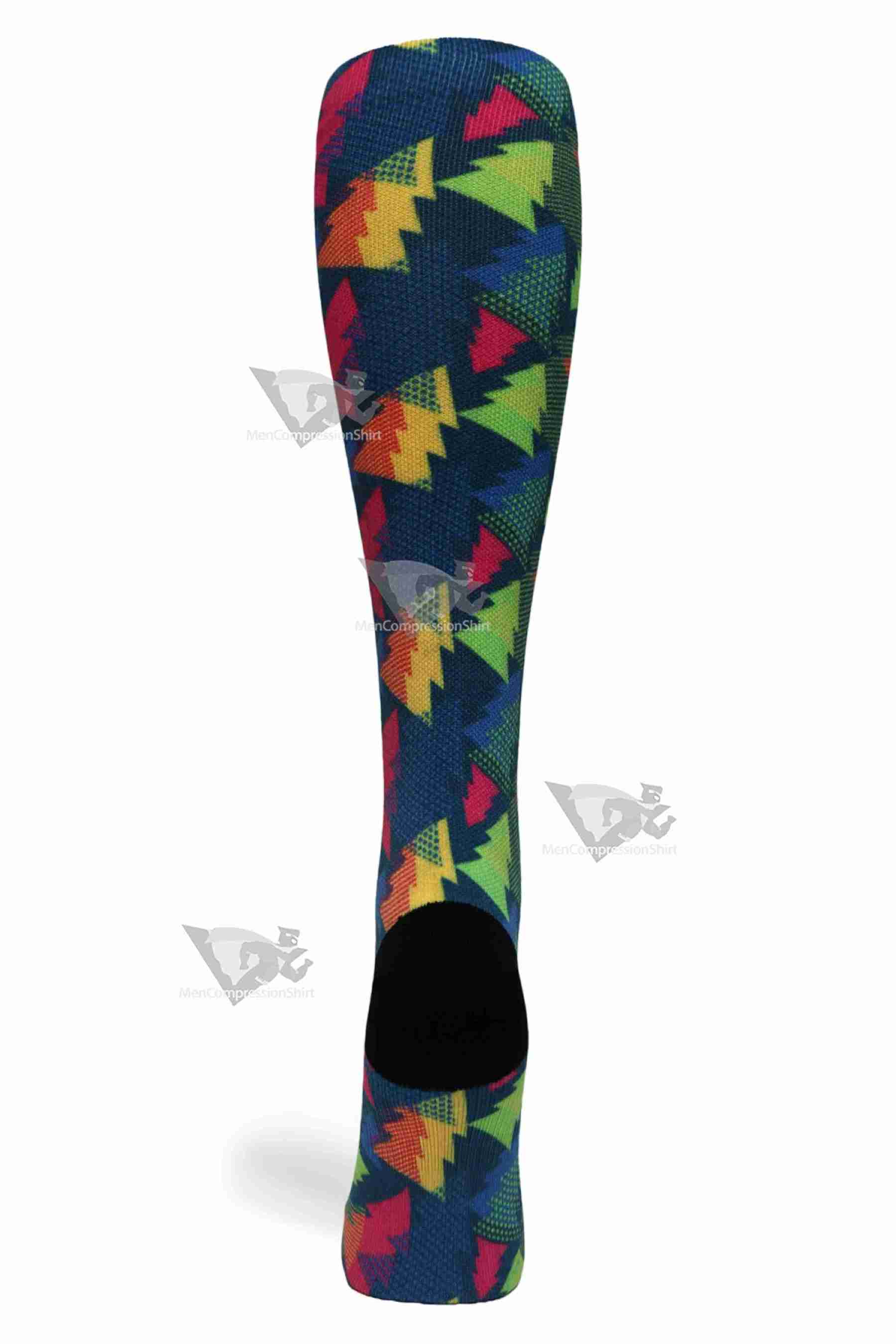 Women Compression Socks Tree Clash