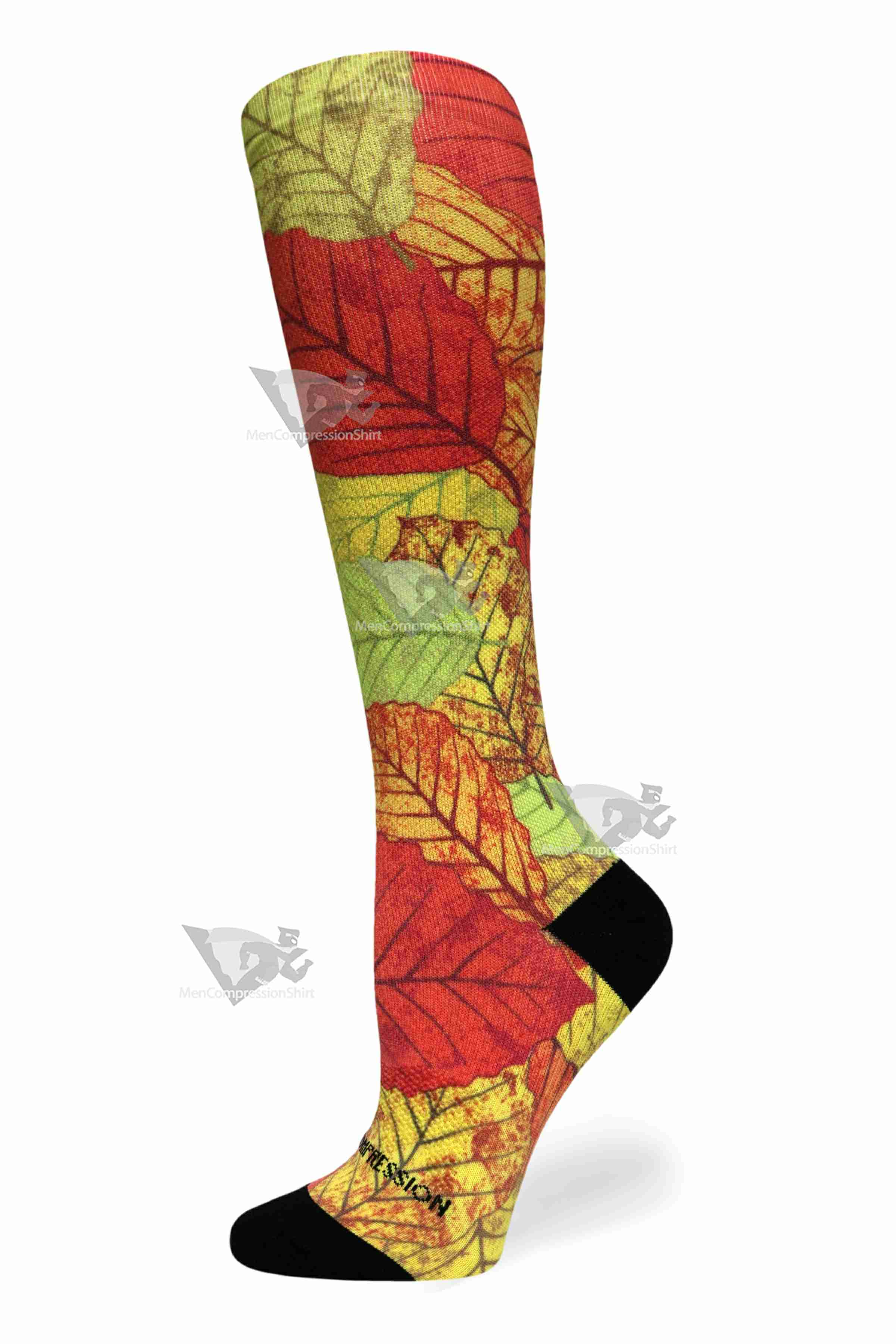 Women Compression Socks Turning Leaves