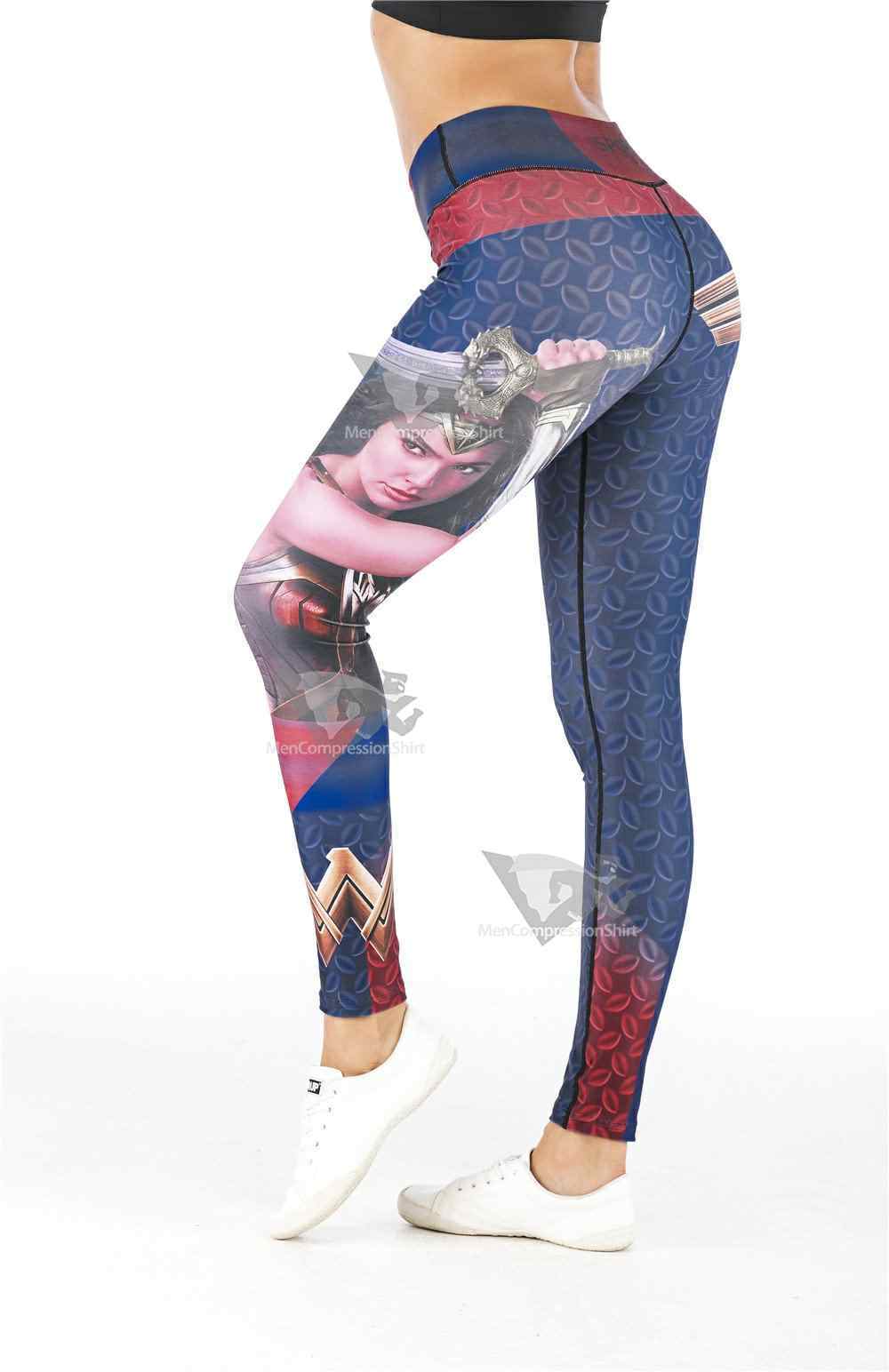 Wonder Woman Battle Leggings