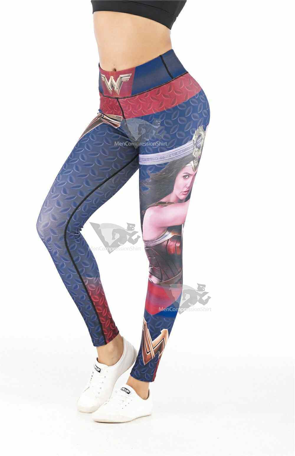 Wonder Woman Battle Leggings