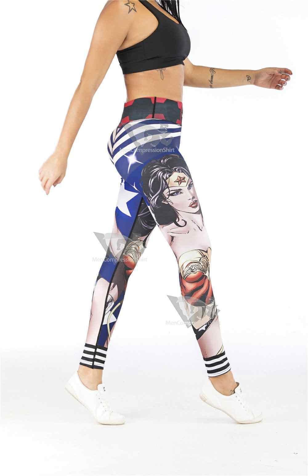 Wonder Woman Stars And Stripes Leggings