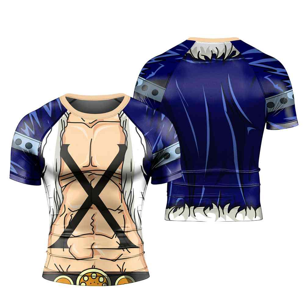 X Drake One Piece Skin Short Sleeve Rash Guard