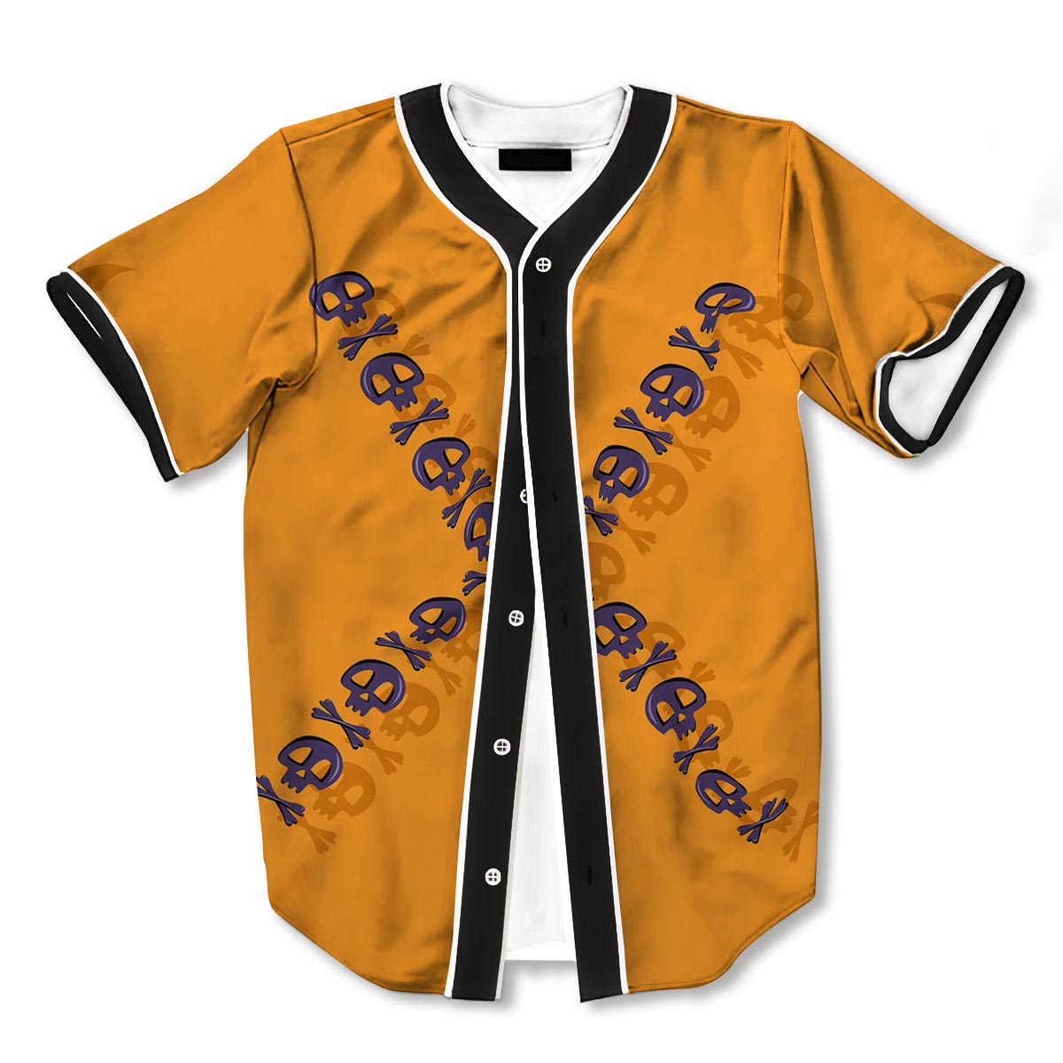 X Halloween 3d Print Full Size Baseball Jerseys