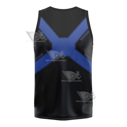 X Men Blue Polaris Basketball Jersey