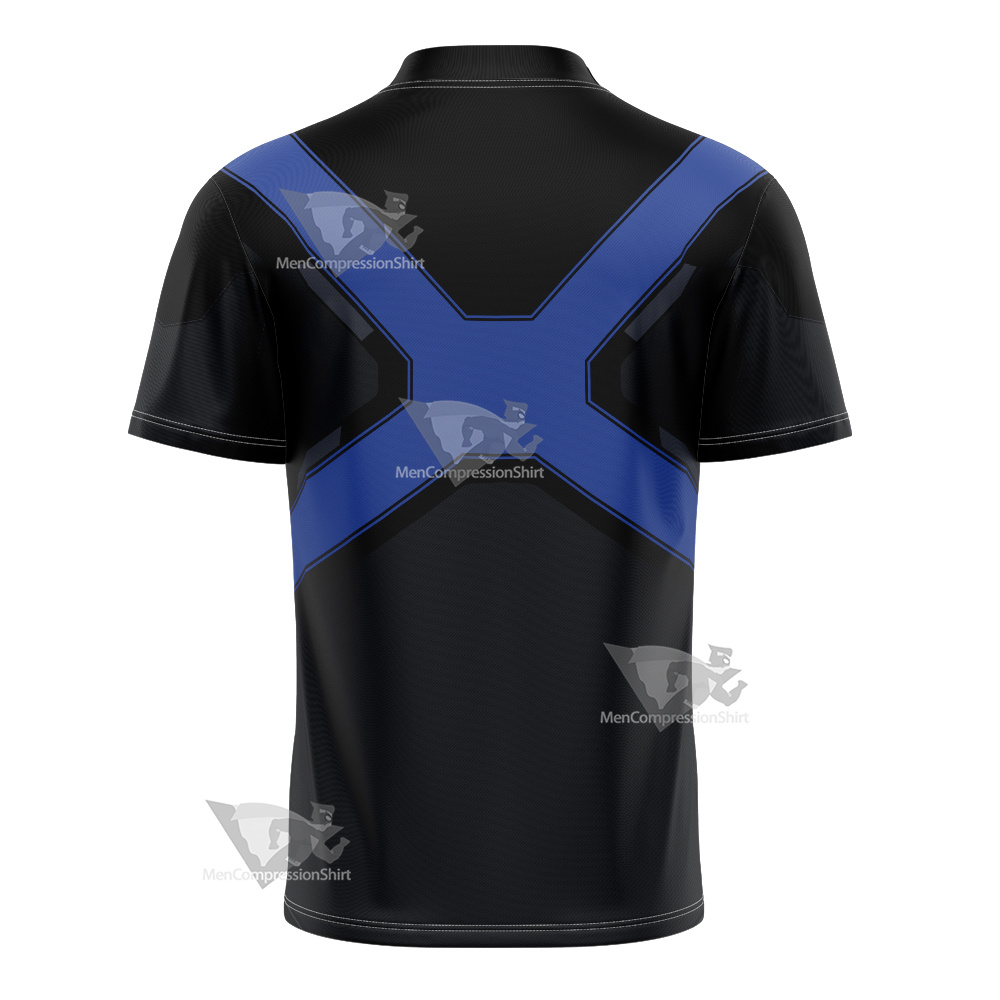 X Men Blue Polaris Football Jersey
