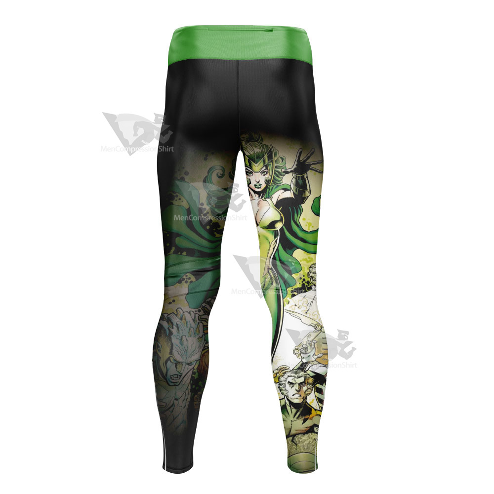 X Men Blue Polaris Mens Compression Legging