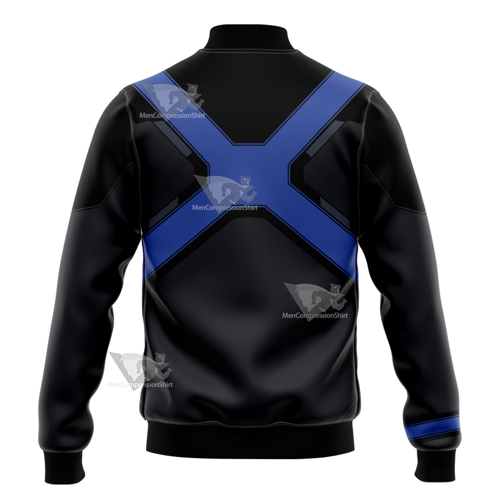 X Men Blue Polaris Varsity Jacket
