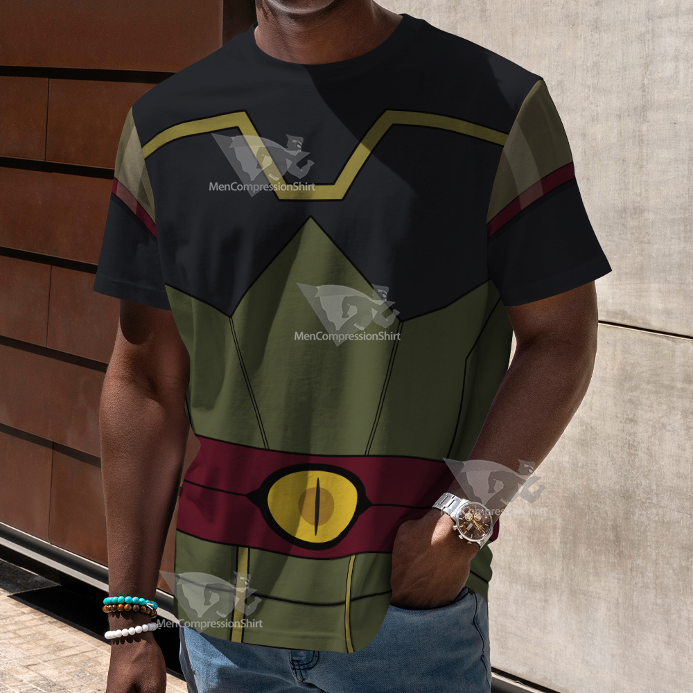 Xiaolin Showdown Chase Young Green Cosplay T-Shirt