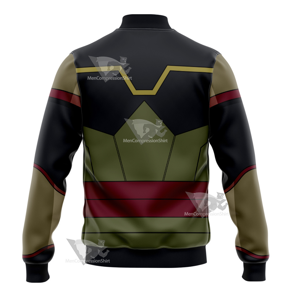 Xiaolin Showdown Chase Young Green Cosplay Varsity Jacket
