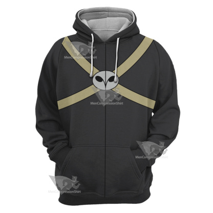 Xiaolin Showdown Jack Spicer Grey Cosplay Hoodie