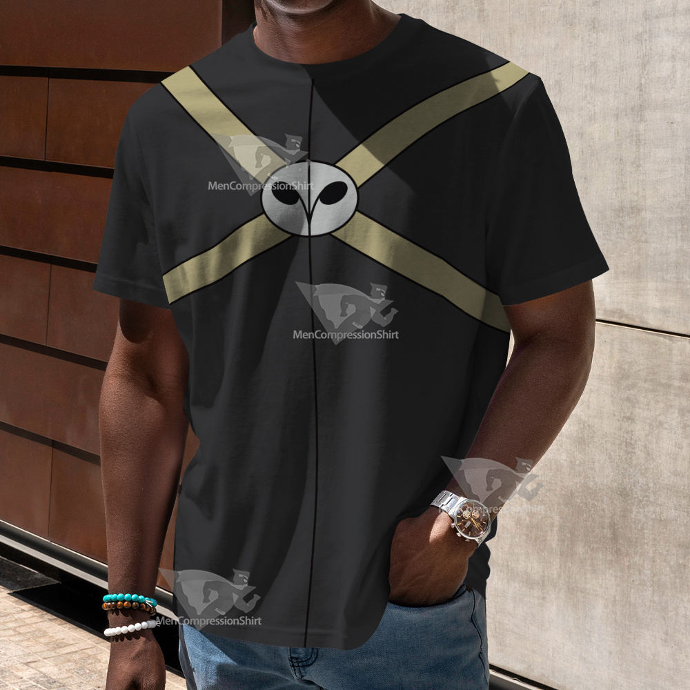 Xiaolin Showdown Jack Spicer Grey Cosplay T-Shirt