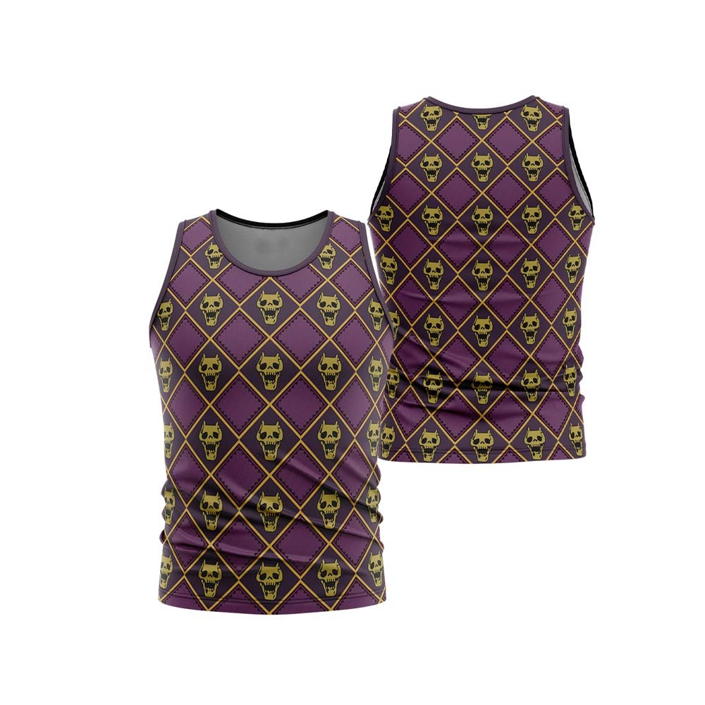Yoshikage Kira Killer Queen Jojos Bizarre Sleeveless Compression Shirt