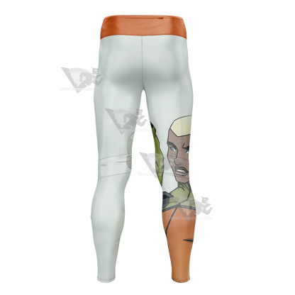 Young Justice Aquaman Ii Mens Compression Legging