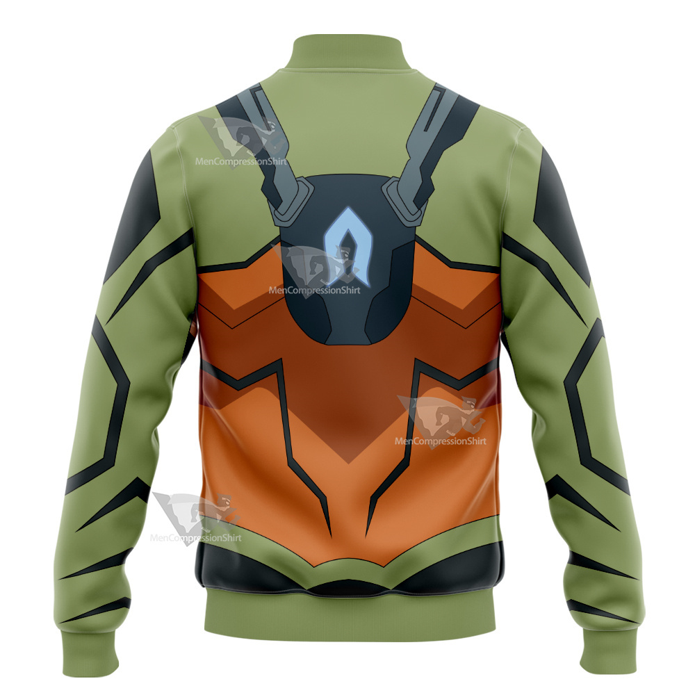 Young Justice Aquaman Ii Varsity Jacket