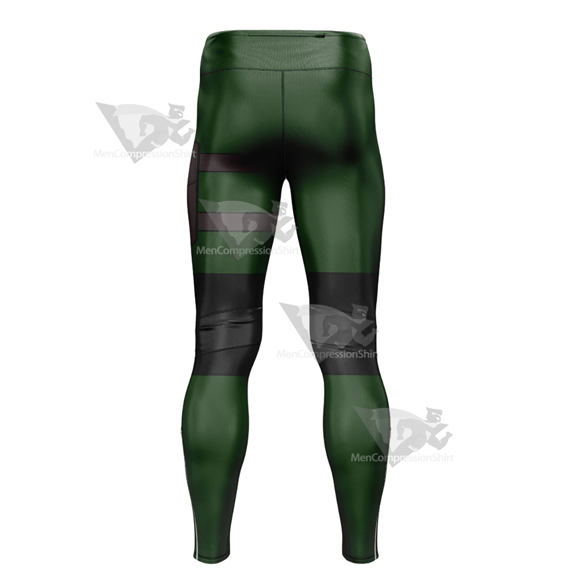 Young Justice Artemis Green Mens Compression Legging