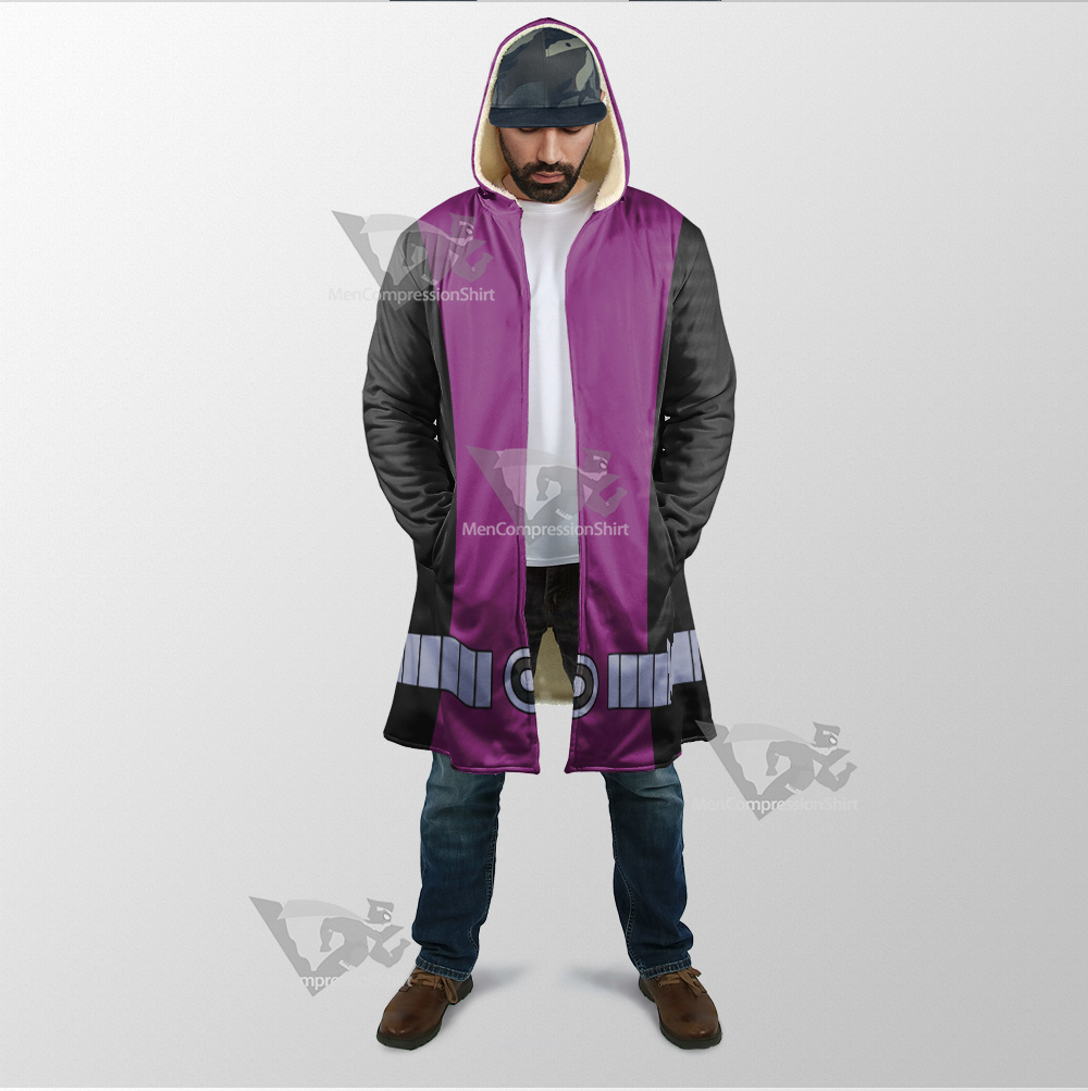 Young Justice Beast Boy Purple And Black Cosplay Dream Cloak
