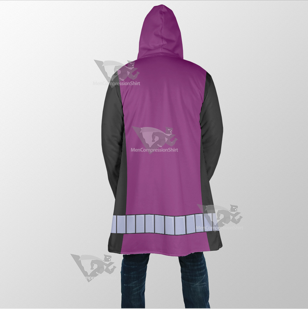 Young Justice Beast Boy Purple And Black Cosplay Dream Cloak