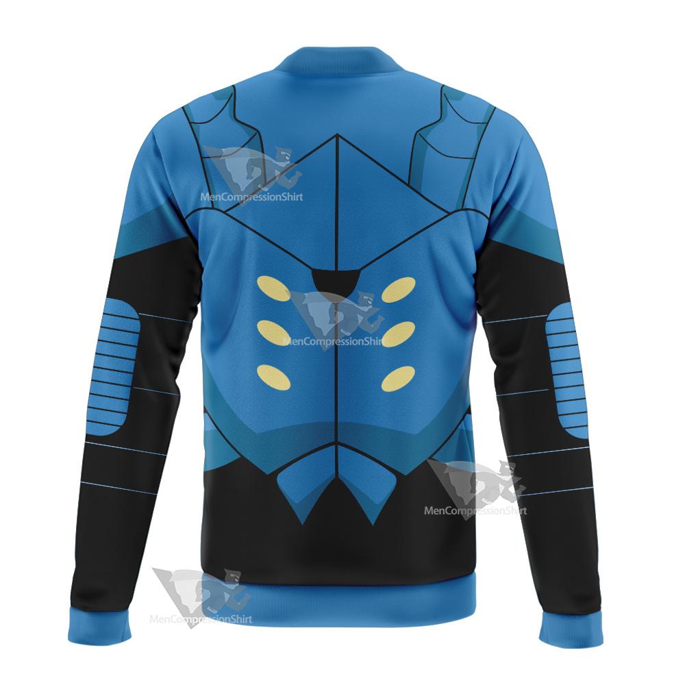 Dc Young Justice Blue Beetle Bomber Jacket