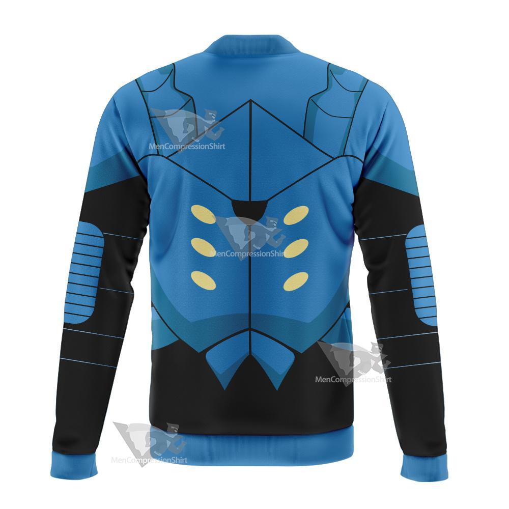Dc Young Justice Blue Beetle Bomber Jacket